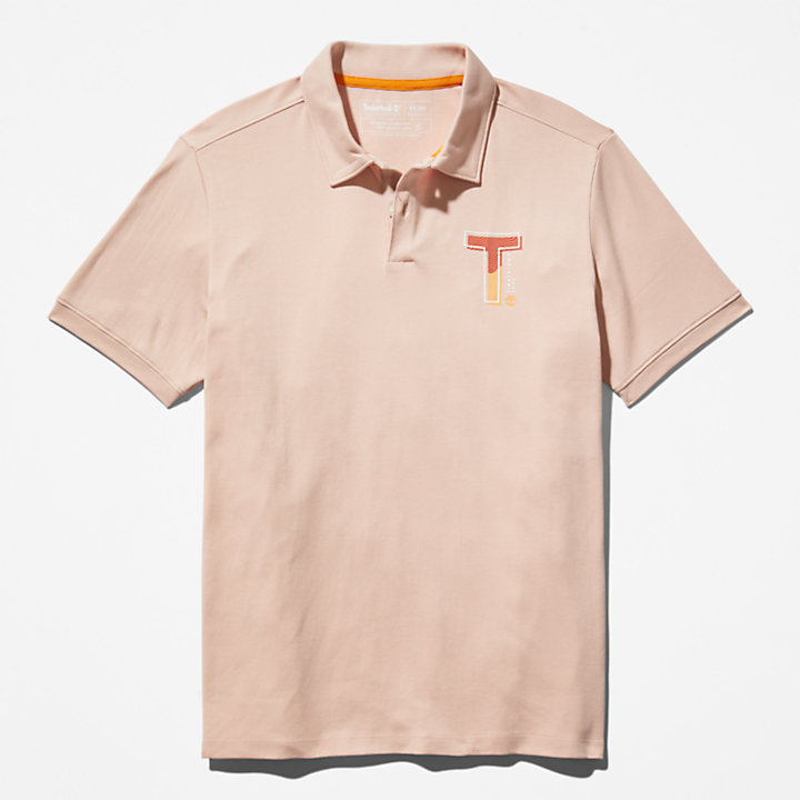 TimberFresh™ Polo Shirt for Men in Light Pink-