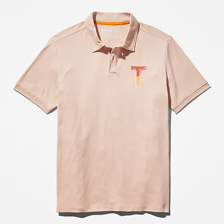 Polo TimberFresh™ pour homme en rose clair