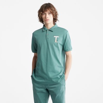 Timberland Timberfresh Polo Shirt For Men In Green Teal