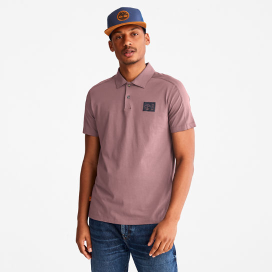 TimberFresh™ Supima® Cotton Polo Shirt for Men in Pink | Timberland