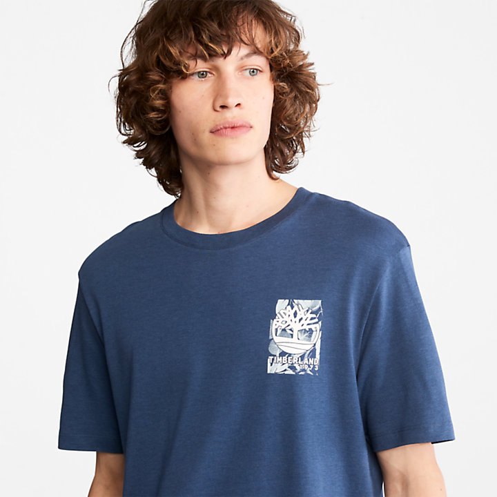 Refibra™ Technology T-Shirt for Men in Blue-