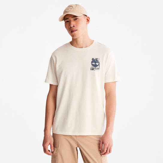 Refibra™ Technology T-Shirt für Herren in Weiß | Timberland