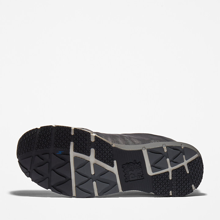 Radius Alloy-Toe Work Shoe for Men in Grey-