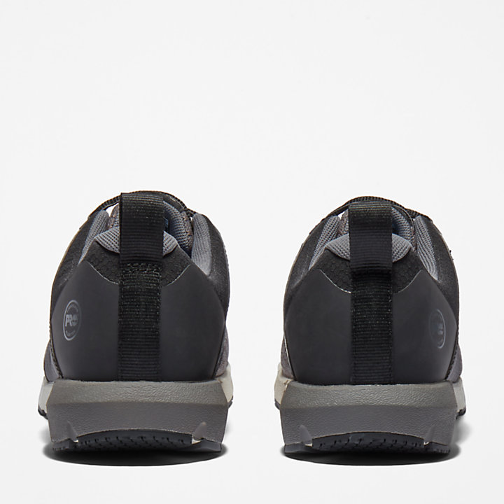 Zapato de trabajo Radius Alloy-Toe para hombre en color gris y blanco-