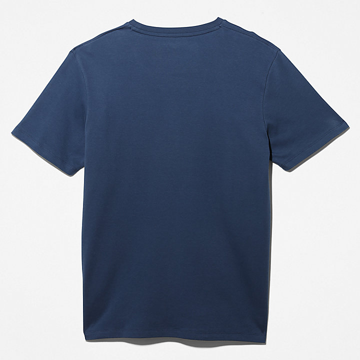 T-shirt Interlock TimberFresh™ para Homem em azul