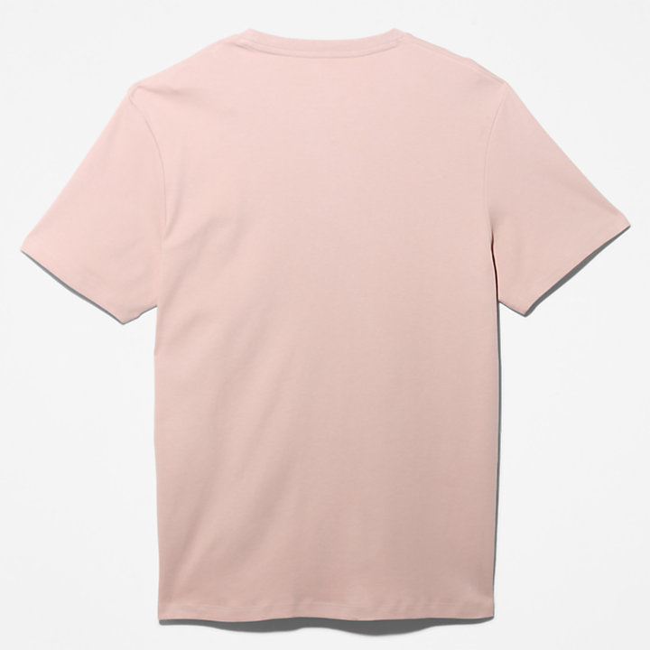 T-shirt Interlock TimberFresh™ pour homme en rose clair-