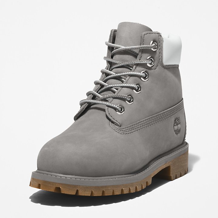 Timberland® Premium 6 Inch Boot for Youth in Grey-