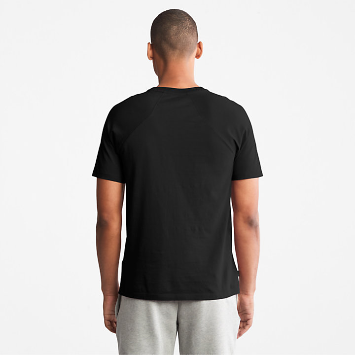 Eco-Ready TimberFresh™ T-Shirt aus Supima®-Baumwolle für Herren in Schwarz-