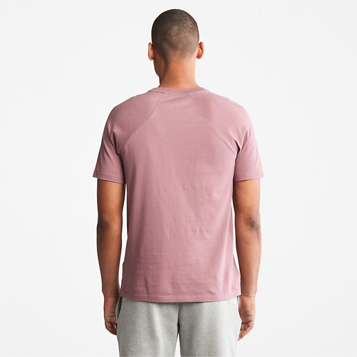 Camiseta de Algodón Supima® TimberFresh™ Eco-Ready para Hombre en rosa-