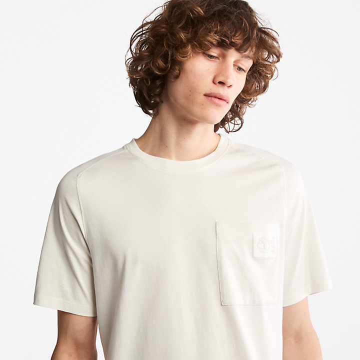Eco-Ready TimberFresh™ T-Shirt aus Supima®-Baumwolle für Herren in Weiß-