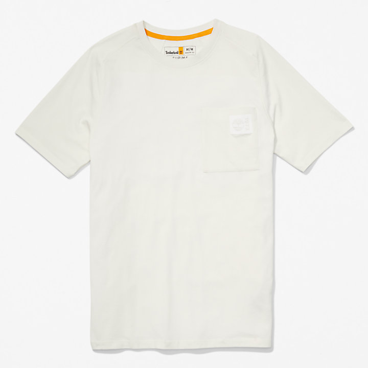 Eco-Ready Supima® Katoenen TimberFresh™ T-shirt voor heren in wit-