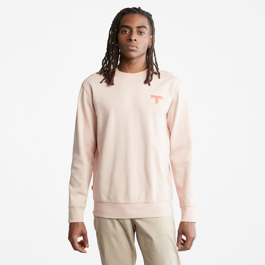 Sweatshirt with TimberFresh™ Technology for Men in Pink | Timberland