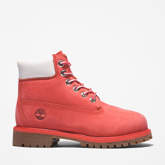 Timberland® Premium 6 Inch Boot for Youth in Pink | Timberland