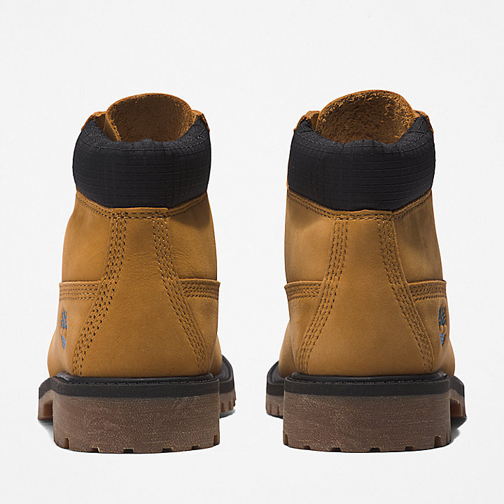 Timberland® Premium 6 Inch Boot voor kids in geel/marineblauw