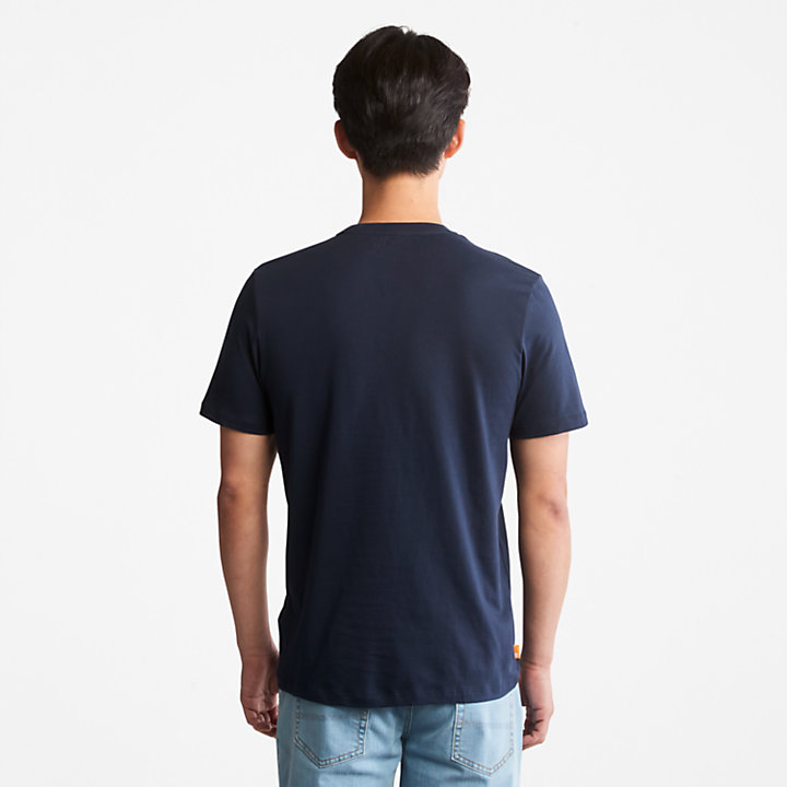 Camiseta estampada Photograph para Hombre en azul marino-