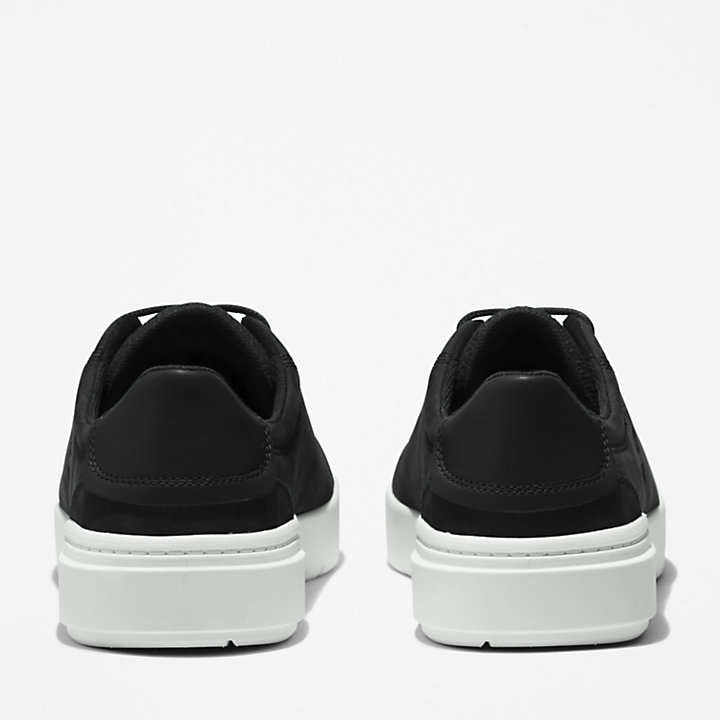 Seneca Bay Leren Sneaker voor heren in zwart-