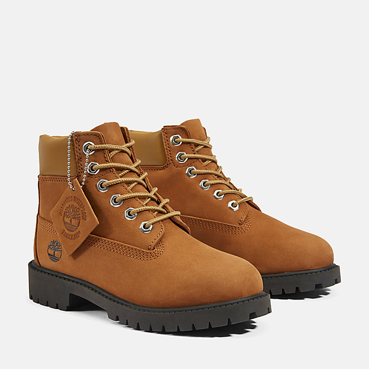 Timberland® Premium 6 Inch Boot for Youth in Brown