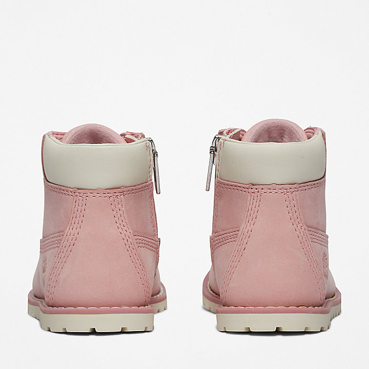 Pokey Pine 6 Inch Boot for Toddler in Light Pink
