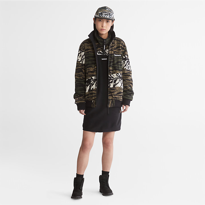 All Gender Year of the Tiger Bomber Jacket in Black-