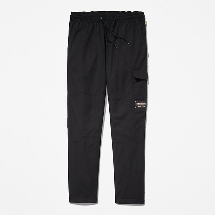 Pantaloni Cargo da Uomo Idrorepellenti in colore nero-