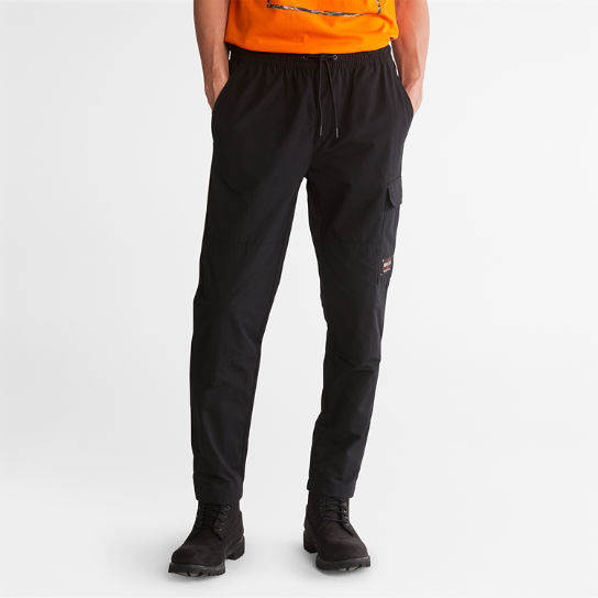 Pantalon cargo déperlant pour homme en noir | Timberland