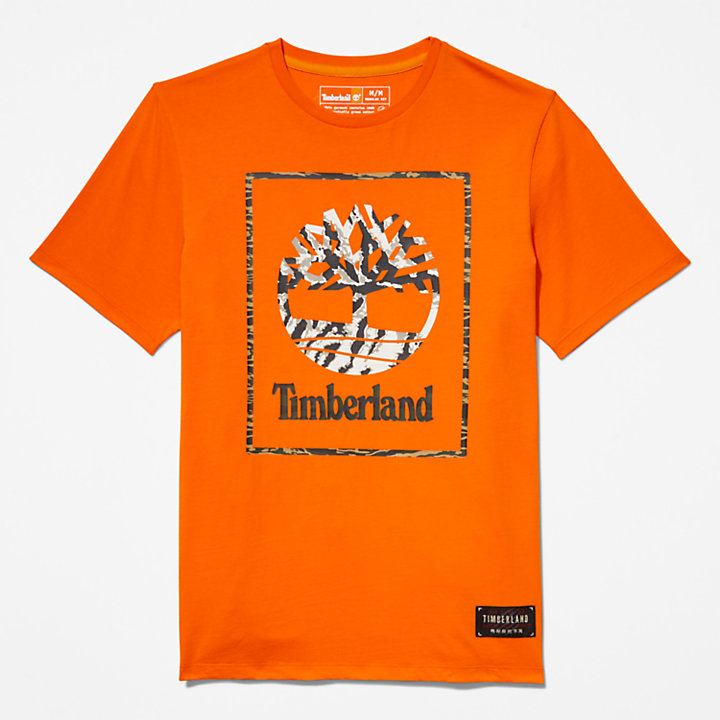 Camiseta del Year of the Tiger para Hombre en naranja-