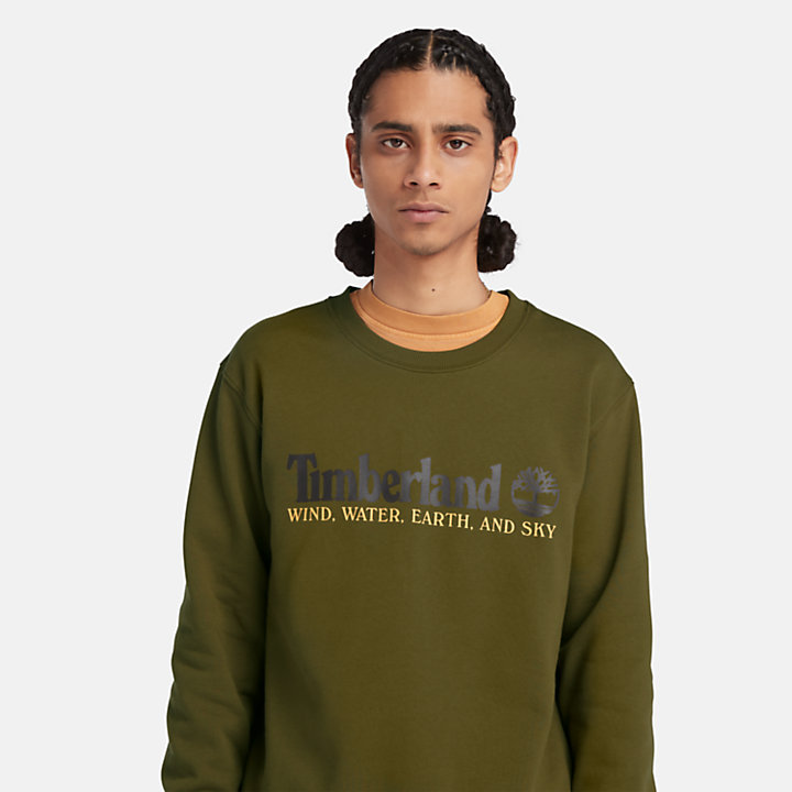 Wind, Water, Earth and Sky™ Sweatshirt für Herren in Grün-