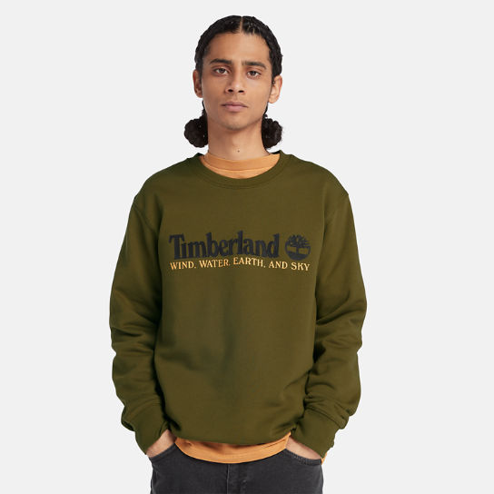 Wind, Water, Earth, and Sky™ Sweatshirt for Men in Green | Timberland