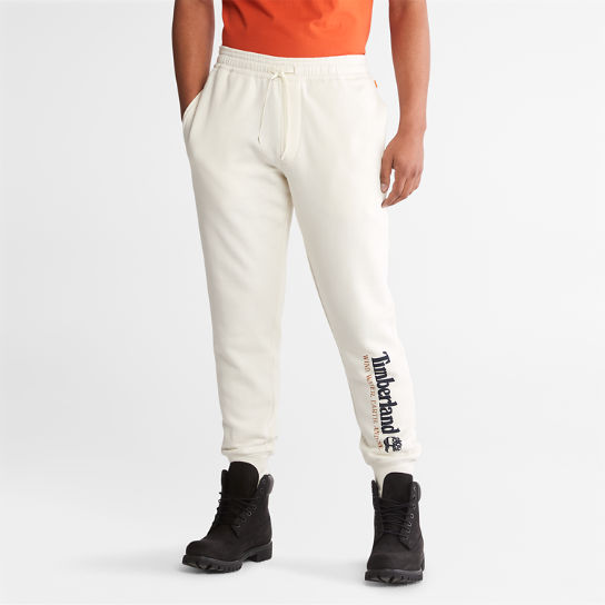 Pantaloni Sportivi da Uomo Wind, Water, Earth, and Sky™ in bianco | Timberland