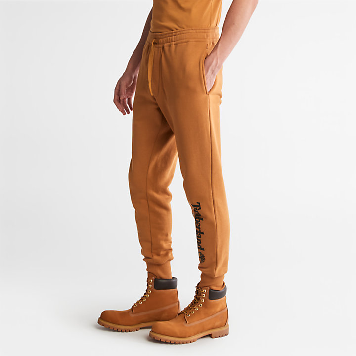 Wind, Water, Earth, and Sky Tracksuit Bottoms for Men in Yellow-