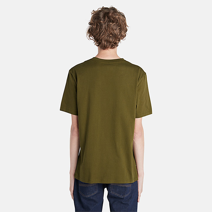 T-shirt Wind, Water, Earth and Sky™ da Uomo in verde