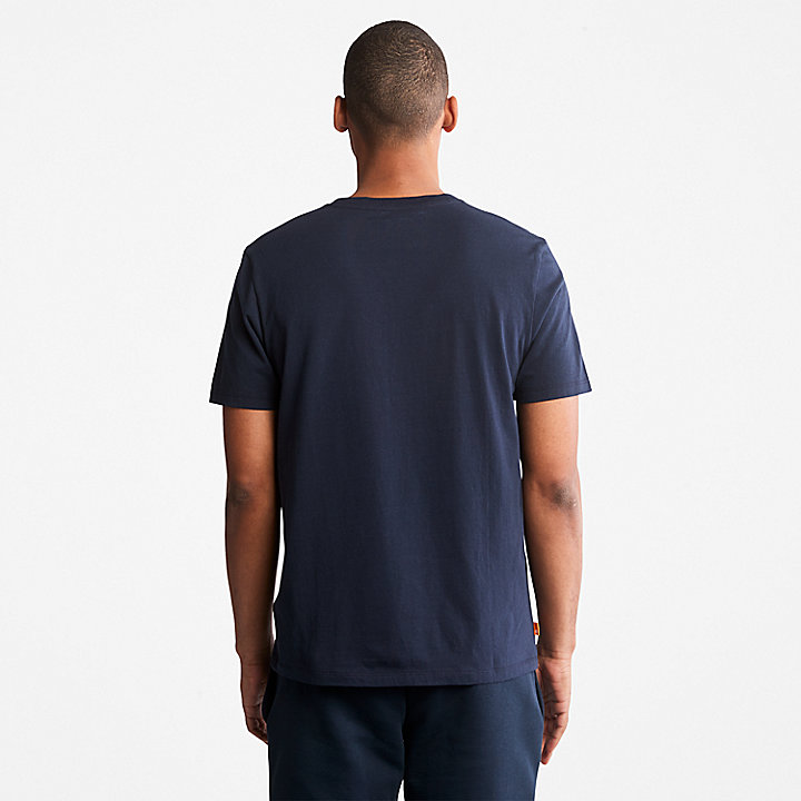 T-Shirt Wind, Water, Earth and Sky™ para Homem em azul-marinho