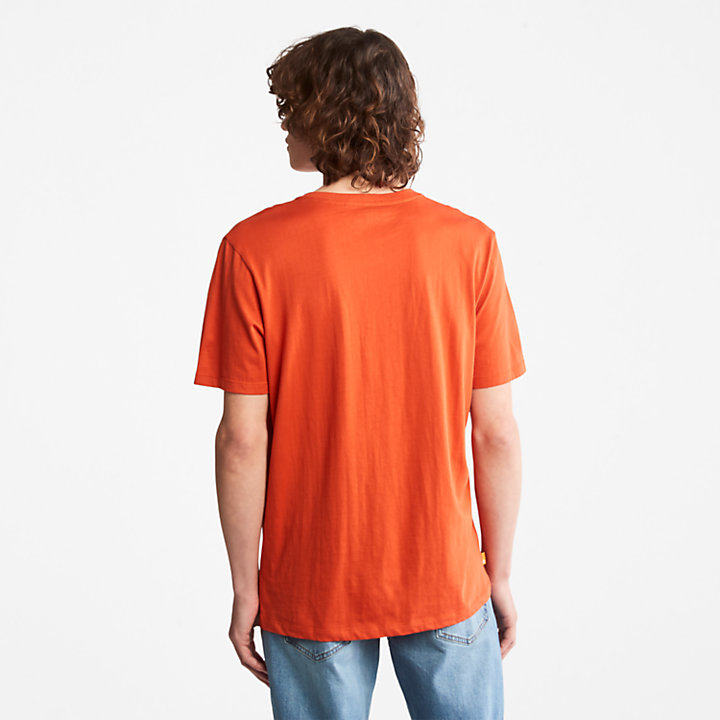 Wind, Water, Earth and Sky™ T-shirt voor heren in oranje-