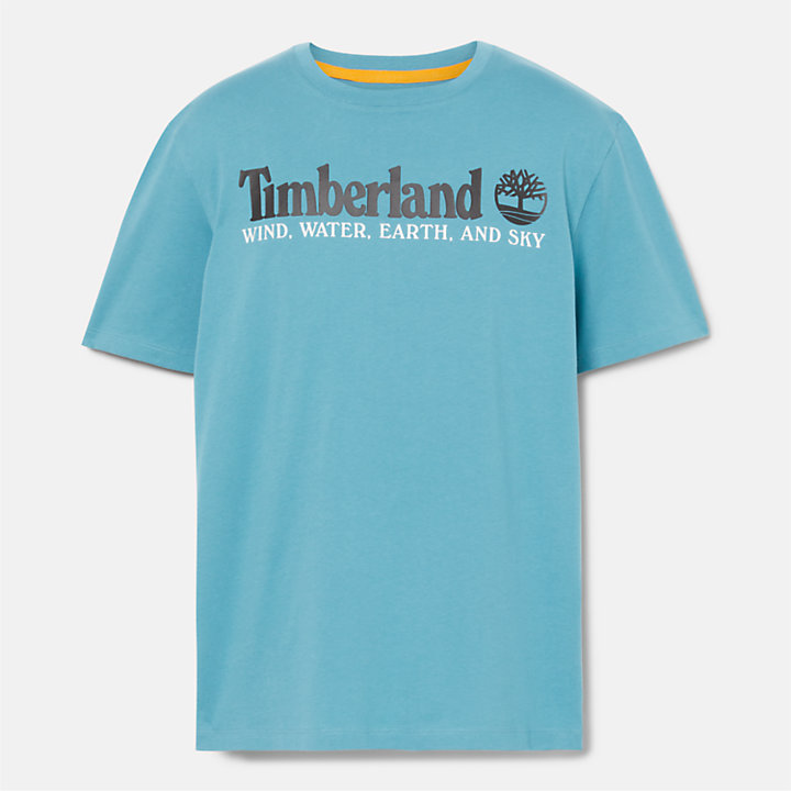 Camiseta Wind, Water, Earth and Sky™ para hombre en azul-