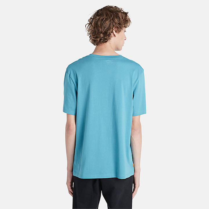 T-shirt Wind, Water, Earth and Sky™ da Uomo in blu