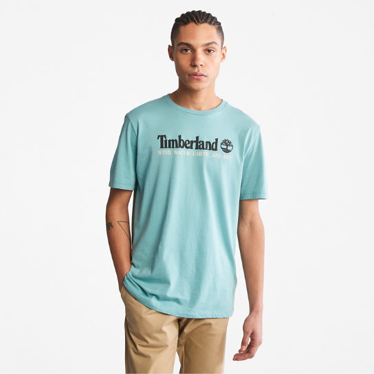 Camiseta Wind, Water, Earth y Sky™ para Hombre en verde | Timberland