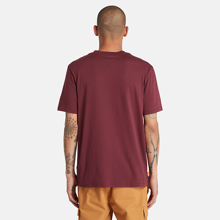 Wind, Water, Earth, and Sky™ T-Shirt for Men in Burgundy-
