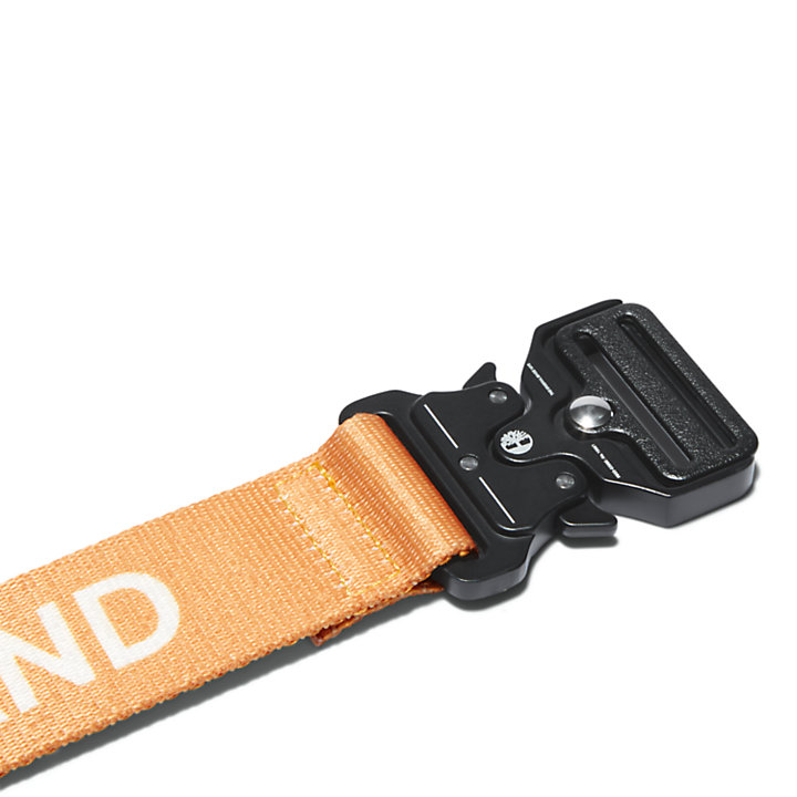 38mm Quick-release Tactical Belt for Men in Orange-