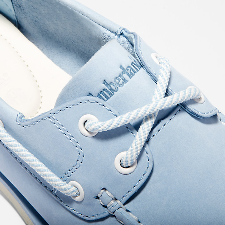 Classic Boat Shoe for Women in Blue-