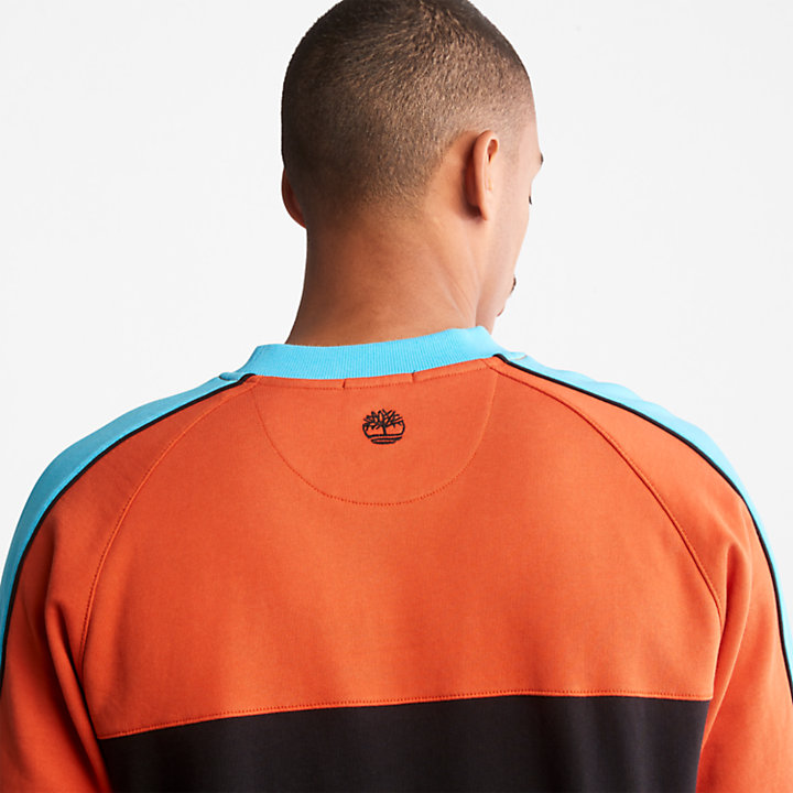 Sweat-shirt Outdoor Archive pour homme en orange-