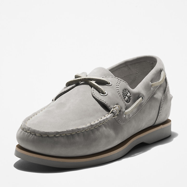Chaussure bateau à 2 œillets Timberland® Classic pour femme en gris-