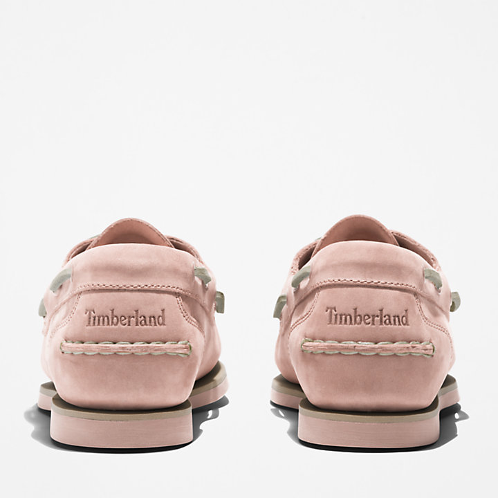 Chaussure bateau à 2 œillets Timberland® Classic pour femme en rose clair-