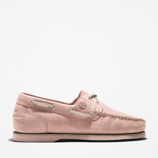 Timberland® Classic 2-Eye Boat Shoe for Women in Light Pink | Timberland