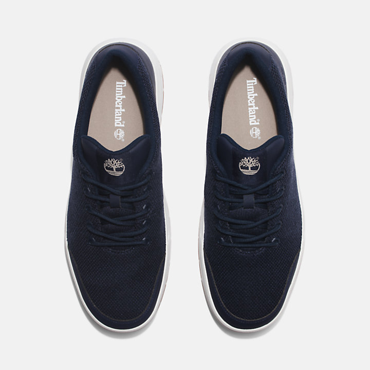 Maple Grove Gebreide Sneakers voor heren in marineblauw-