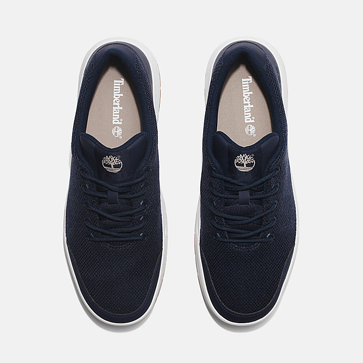 Maple Grove Gebreide Sneakers voor heren in marineblauw