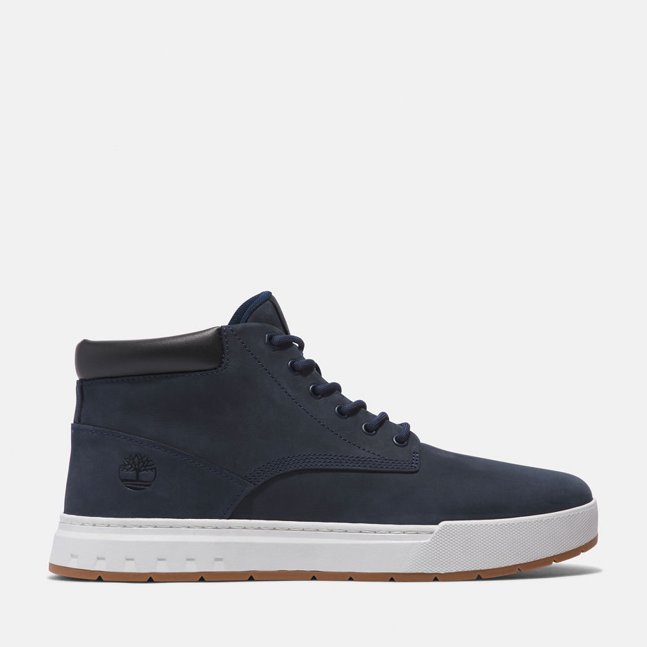 Timberland Maple Grove Chukka For Men In Navy Navy, Size 7.5