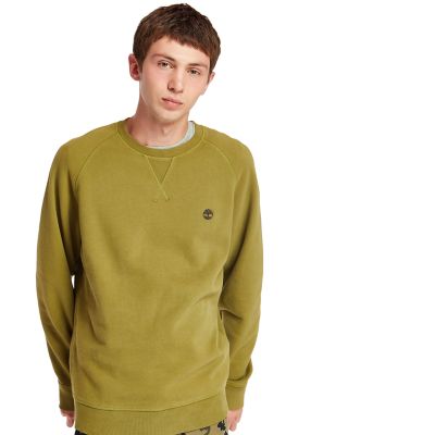 sudadera verde oscuro hombre