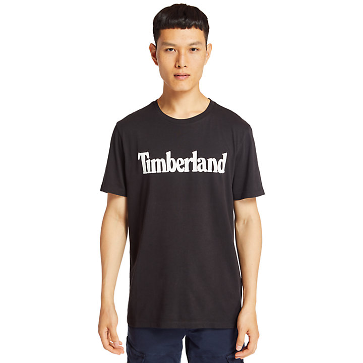 T-shirt Kennebec River Timberland® pour homme en noir-