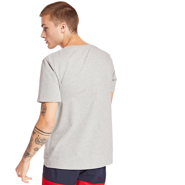 T-shirt Kennebec River Timberland® pour homme en gris-