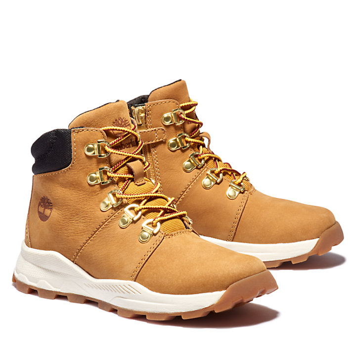 Brooklyn Hiking Boot for Junior in Yellow | Timberland
